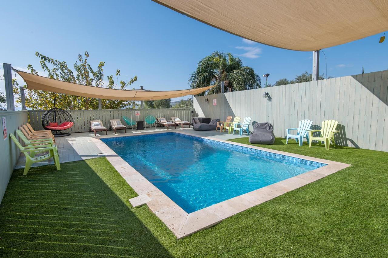 Nof Kinneret Cabins 哈德内斯 外观 照片